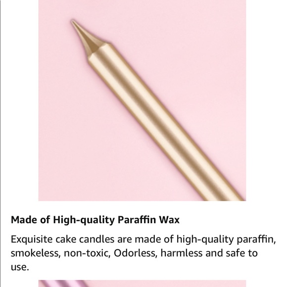 Candles-Long Thin Cake/Cupcake Candles Total 72 - Picture 9 of 13